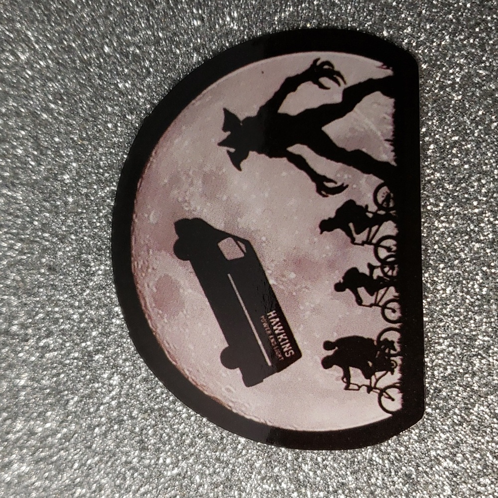 STRANGER THINGS waterproof sticker